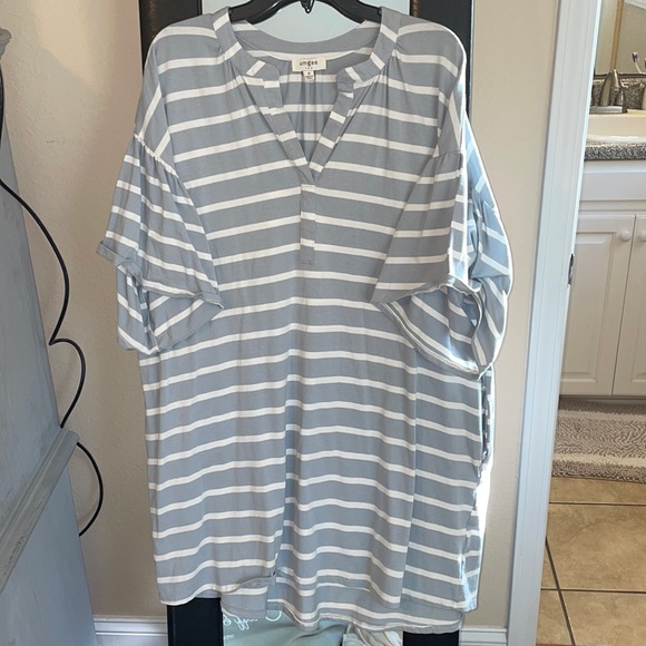 Umgee Tops - Striped Tunic